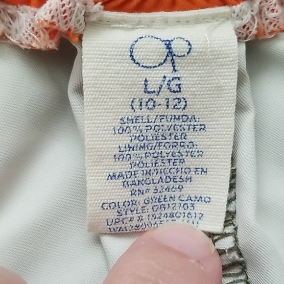 OP Boy's Camo Swim Trunks - Picture 7 of 8